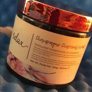 Relax Champagne Charcoal Body Scrub
